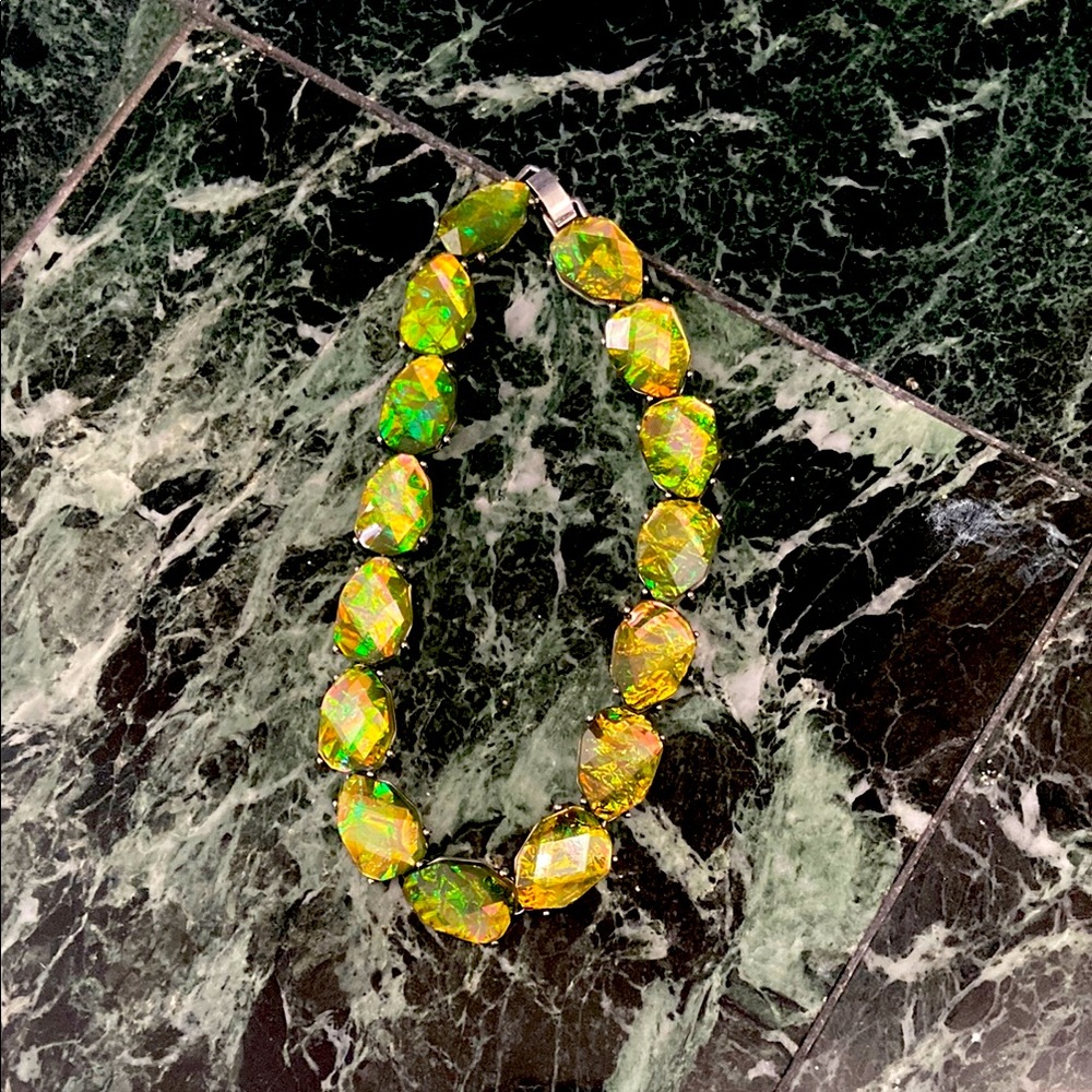 Gold Necklace with Polished Finish and Statement Design